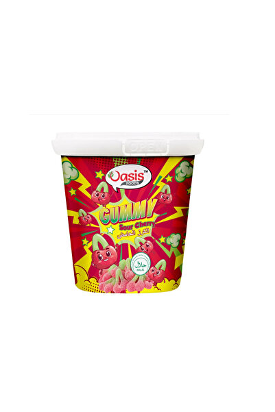Oasis Sour Gummy Cherry 160g x 24