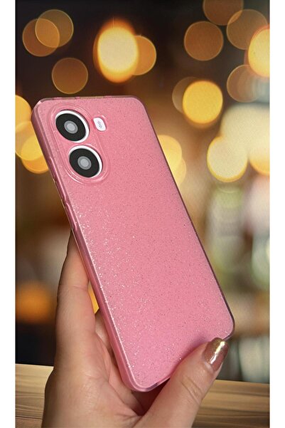 TechTrove Poco X7 Pro Kılıf Kamera Korumalı Parlak Simli Lüks Kapak