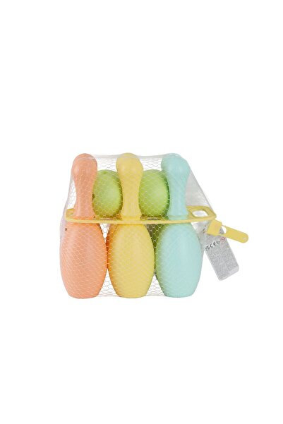 DOLU OYUNCAK 5222 Toy Large Bowling Set in the Net