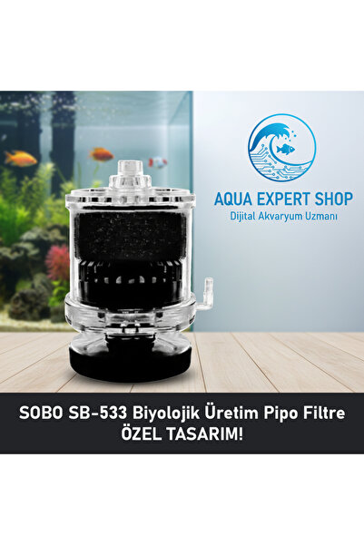Sobo SB-533 Biyolojik Üretim Pipo Filtresi