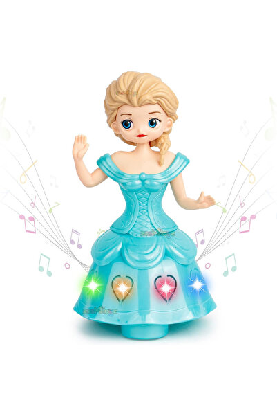 düşler oyuncak dünyası Dans Eden Elsa Bebek Işıklı Müzikli Pilli Hareketli Fi...