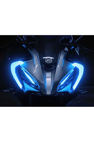 KAPLAMA MERKEZİ Cf moto450 sr sefaf gündüz LED sticker folyo kaplama
