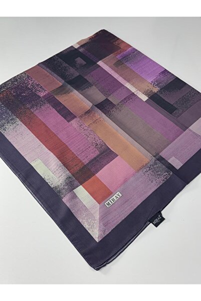 MİRAY Eșarfă supradimensionată din bumbac organic Nevada - 120 x 120 - 06246 03