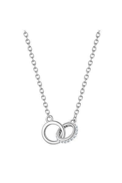 Glanzstücke München Silberhalskette Kette mit Anhänger Sterling Silber Zirkon...