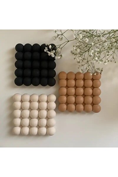 Özalp Decor Bubble El Yapımı Bardak /Mum Altlığı Dekoratif Pinterest Obje