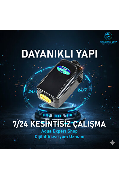 Sobo SB-738 Çift Çıkışlı Sessiz Akvaryum Motoru