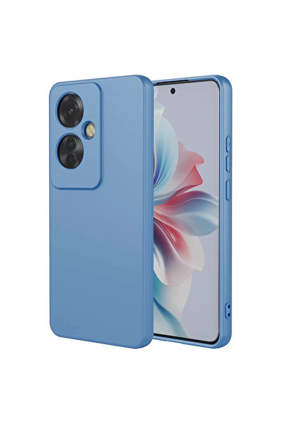 eco port Oppo Reno 11F Case First Silicone - Blue