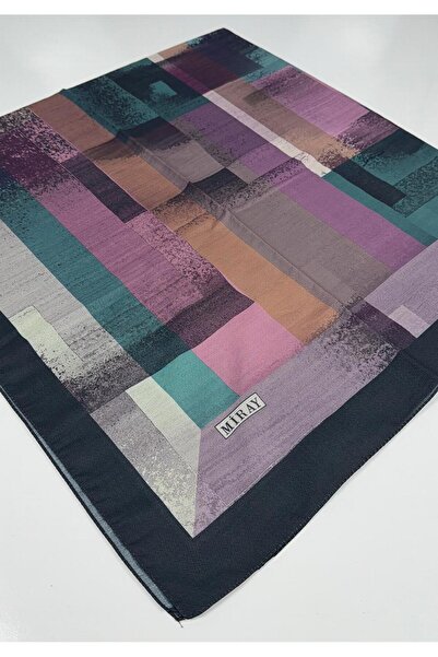 MİRAY Eșarfă supradimensionată din bumbac organic Nevada - 120 x 120 - 06246 01