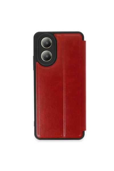 eco port Oppo A38 Case Flip Cover - Red