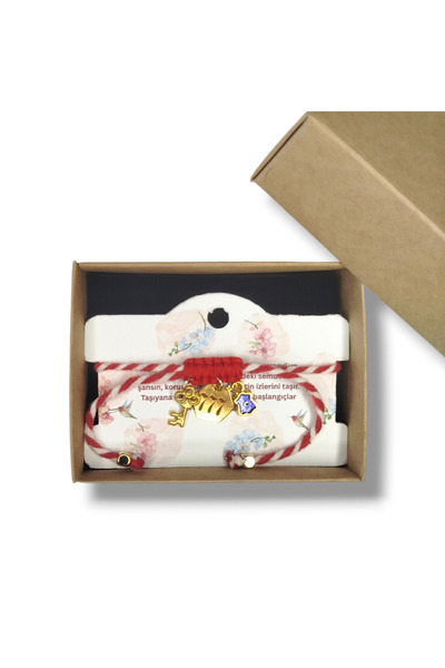 STE Marteniçka Dilek Bilekliği – Anahtar, 777, Melek Nazarlık Figürlü Bileklik