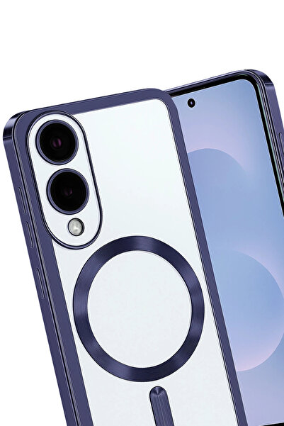 Epilons غطاء جالاكسي إس 25 إيدج كروس مغناطيسي - أزرق داكن