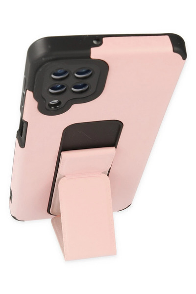 Epilons حافظة Galaxy A22 Mega Stand من السيليكون - بودرة