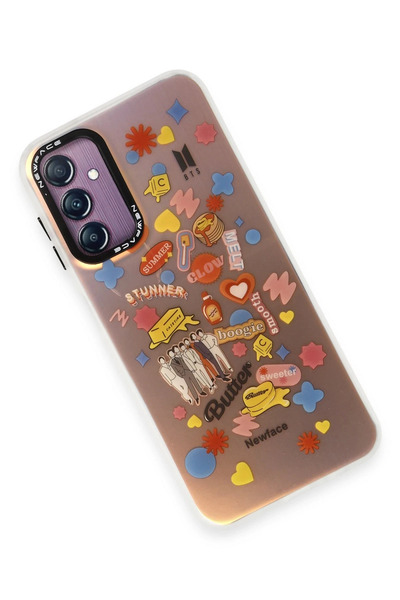 Najmaddin نيوفايس حافظة سامسونج جالاكسي A14 4G غطاء منقوش إستوريل - إستوريل - 16