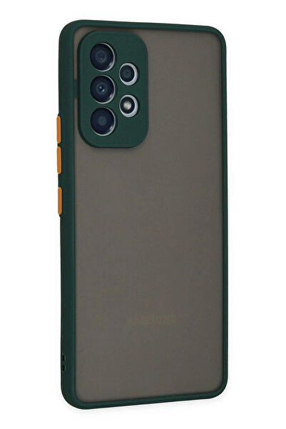 Epilons غطاء حماية سيليكون مونتريال لهاتف جالاكسي A73 5G - أخضر