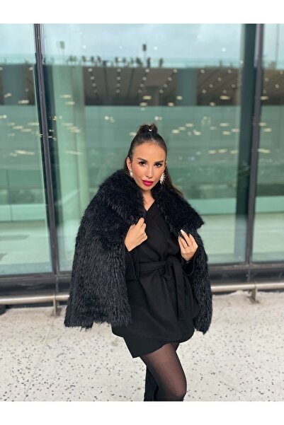 INFLUENCER معطف الفرو