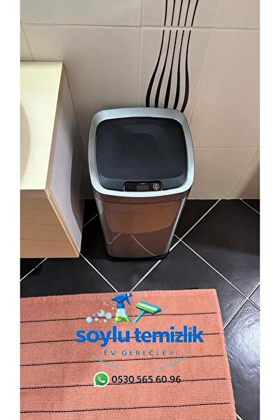 Home Soylu temizlik Xinda 20 Litre Sensörlü Çöp Kovası ölçüleri (270x270x550 ...