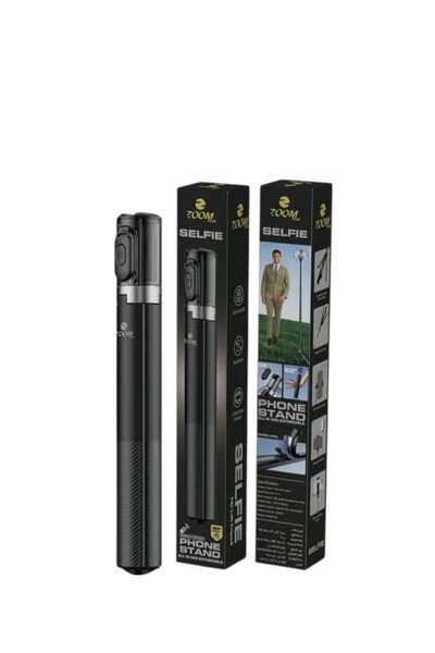 Zoom Plus عصا سيلفي وحامل هاتف، حامل ثلاثي القوائم قابل للتمديد مع جهاز تحكم ...