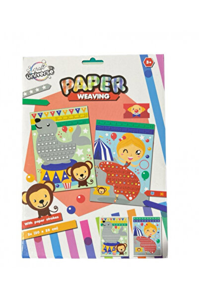 craft universe Creative Paper Weaving Set Circ