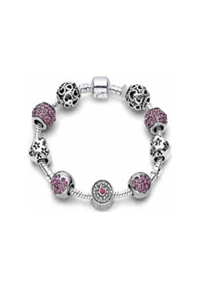 tga Brățară cu talismane Violet Heart