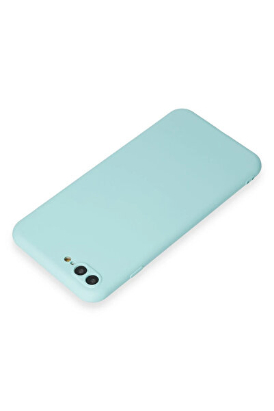 Najmaddin حافظة نيو فيس آيفون 7 بلس من السيليكون - تركواز