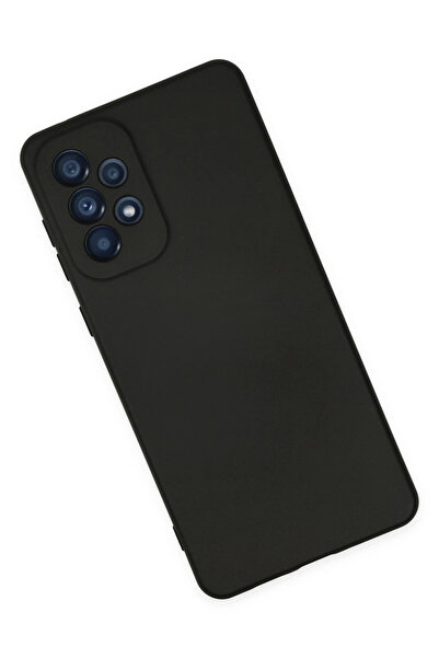 Epilons حافظة هاتف جالاكسي A23 4G من السيليكون المخملي الداخلي - أسود