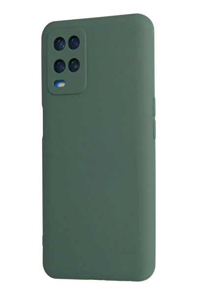 Najmaddin حافظة نيو فيس لهاتف أوبو A54 4G نانو إندرونال K مخمل سيليكون - أخضر...