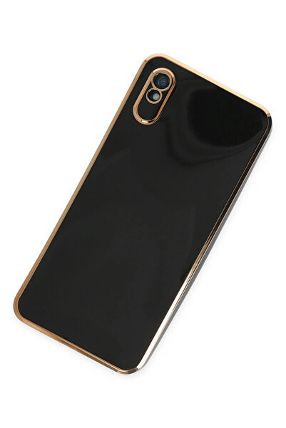 Epilons حافظة ريدمي 9A من السيليكون - أسود