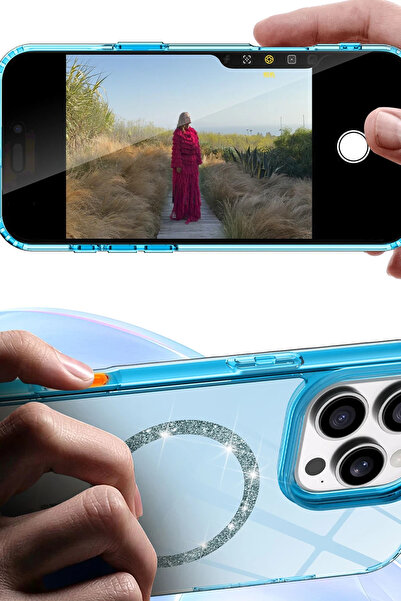 Epilons غطاء آيفون 16 لايف دايموند ماجسيف