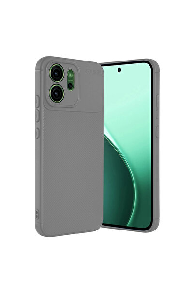 eco port Oppo Reno 14F Auto Focus Carbon Cover - Gray