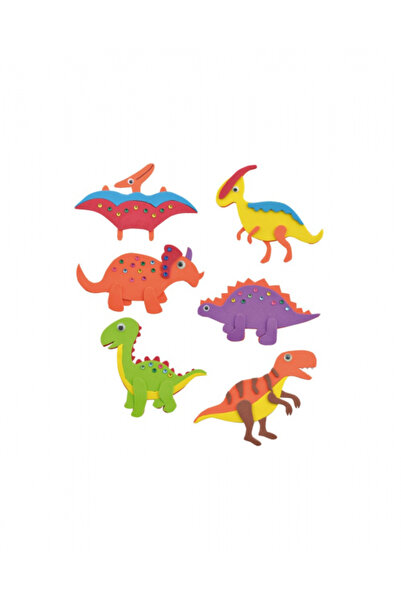 ANDREU TOYS DIY Foam Dinosaurs Set