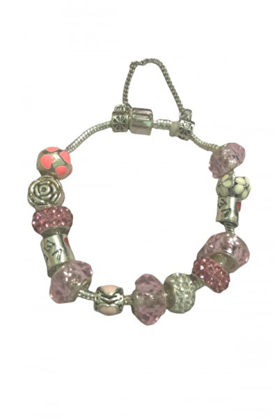 tga Brățară cu 13 pandantive și lanț de siguranță