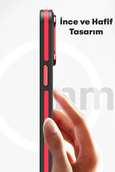 Najmaddin غطاء جوكو ايفون 14 برو وينر ماجسيف - اسود