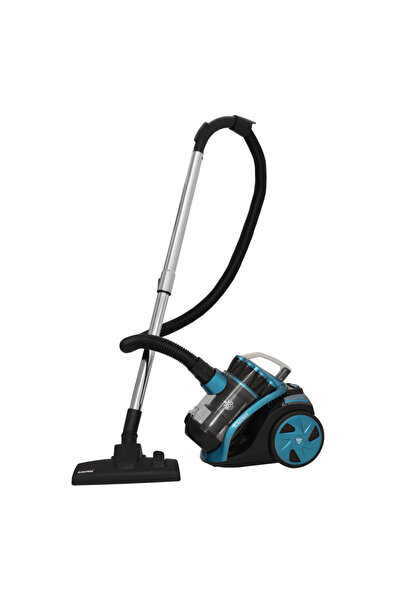 ALBATROS Urban 90 Vacuum Cleaner 900W Bagless HEPA Filter, Black/Turquoise;