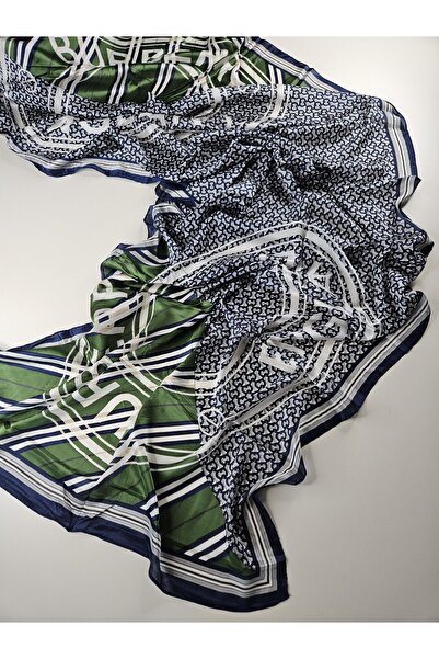 Shiva Scarfs New Season Line Pattern Voile Silk Shawl Scarf Accessory Silk Sc...