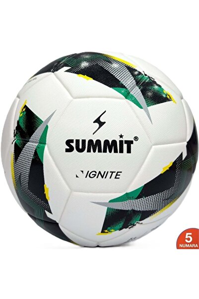 Summit Ignite League Ball Thermo Bonded Size 5 Soccer Ball Green