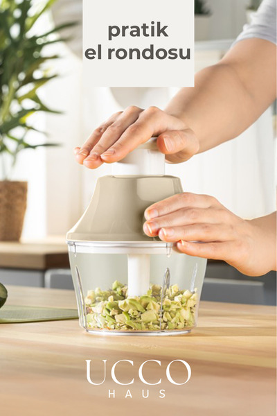 UCCO Practical Hand Rondo 700 ml Bpa Free - Dynamic Manual Rondo - Stainless ...