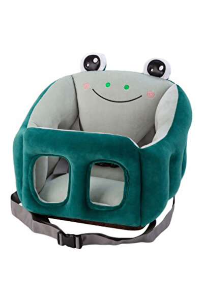 HALAMODO كرسي جلوس للأطفال بتصميم ضفدع من هوجابو، كرسي داعم مريح للأطفال الرضع