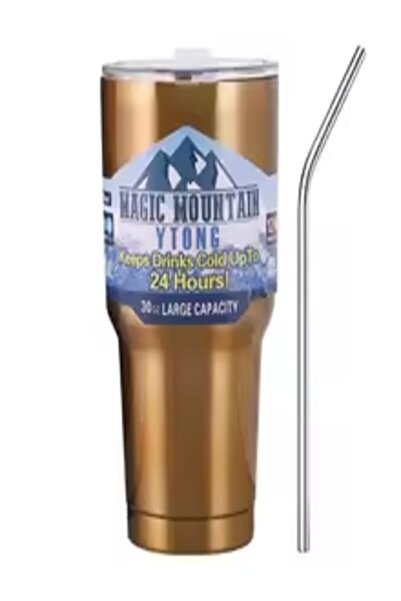 Generic 900ml Stainless Steel Insulated Water Bottle, Vacuum Flask for Hot & ...