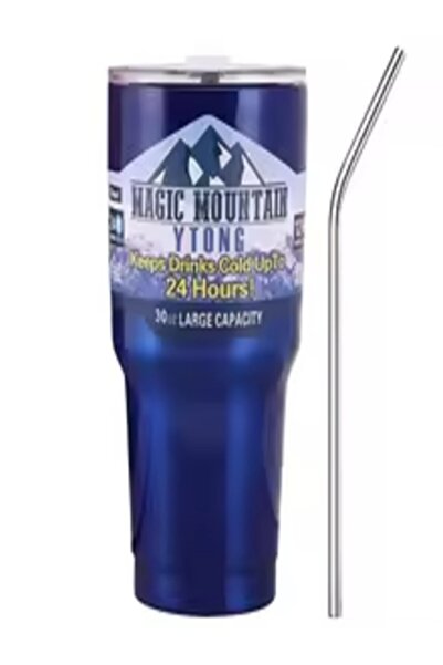 Generic 900ml Stainless Steel Insulated Water Bottle, Vacuum Flask for Hot & ...