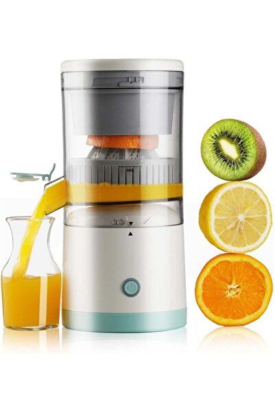 Arabest Wireless Portable Citrus Juicer, USB Rechargeable Slow Press Juicer f...