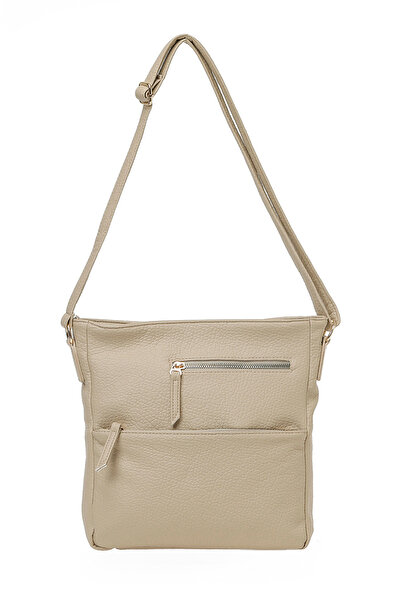 Polaris NTRL COKGOZLU CPRZ 6FX Vizon Kadın Çapraz Çanta