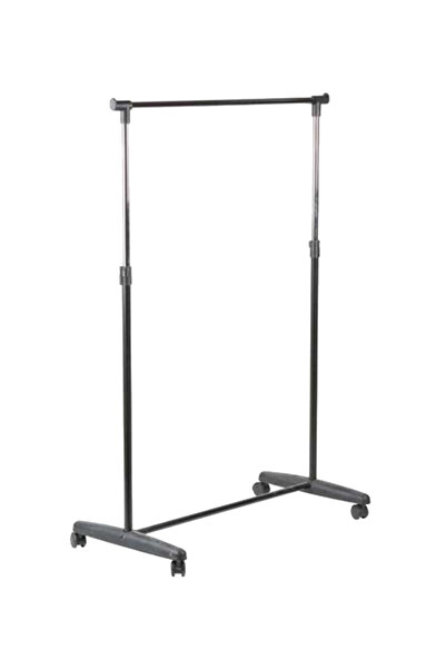 HALAMODO Grey Rolling Garment Rack Lightweight 1.8kg