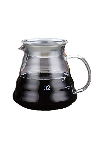 Arabest Glass Coffee Maker, 600 ml, Clear