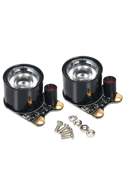 HALAMODO 2-Piece Raspberry Pi Camera Board Module Black