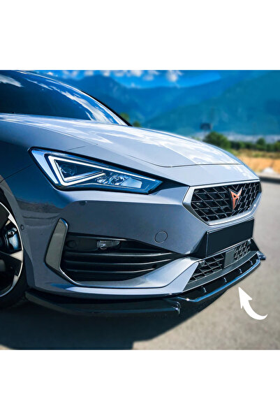 Tepe Tuning Cupra Leon 2020-2024 P. Black Ön Lip Plastik