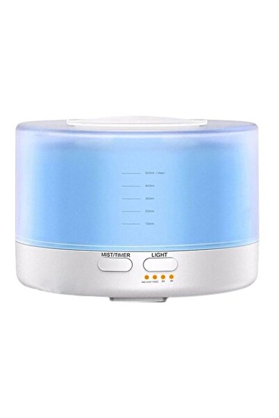 HALAMODO مرطب هواء بالموجات فوق الصوتية 12 واط أبيض/أزرق