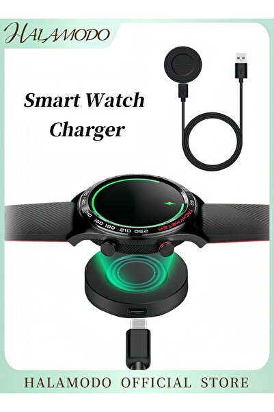 HALAMODO شاحن متوافق مع ساعات هواوي GT وGT2 وGT 2e وGT Classic وGT Sport وHon...