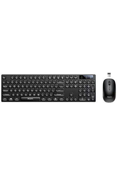 Yesido Set Tastatură și Mouse Fara Fir, 1000DPI, 2.4GHz - (KB42) - Negru