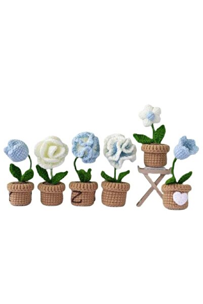 Arabest Crochet Kit for Beginners,6Pcs Flowers Knitting Kit, Easy Crochet Kit...