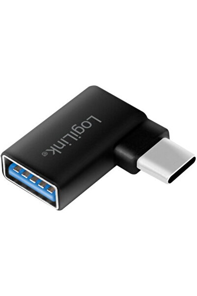 LogiLink ADAPTOR for smartphone, USB 3.2 Type-C (T) to USB 2.0 (M), USB-C 90 ...